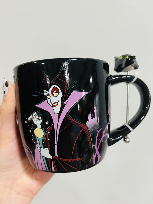 Mug Maléfica con revolvedor