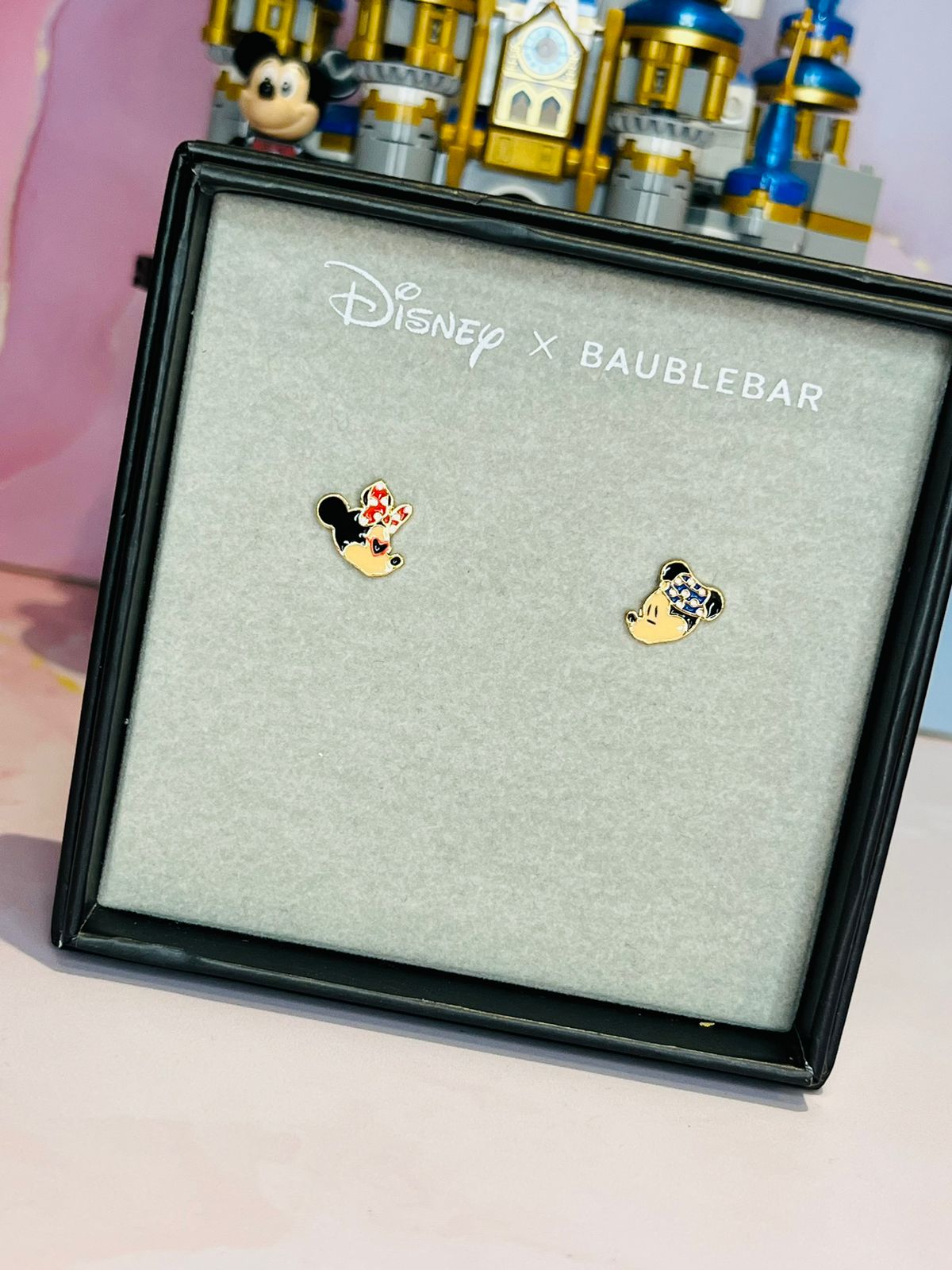 Aros Mickey y Minnie Disney x Baublebar